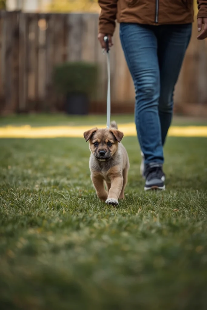 Teach Your Puppy to Follow You