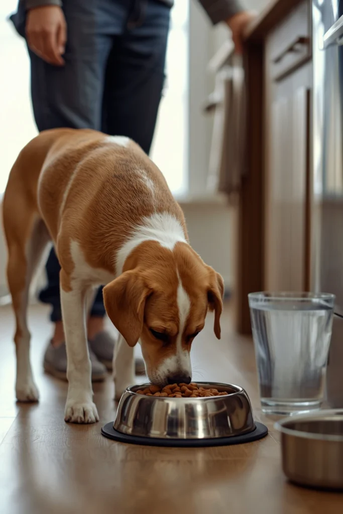 Your Dog May Eat Less During the First Few Days