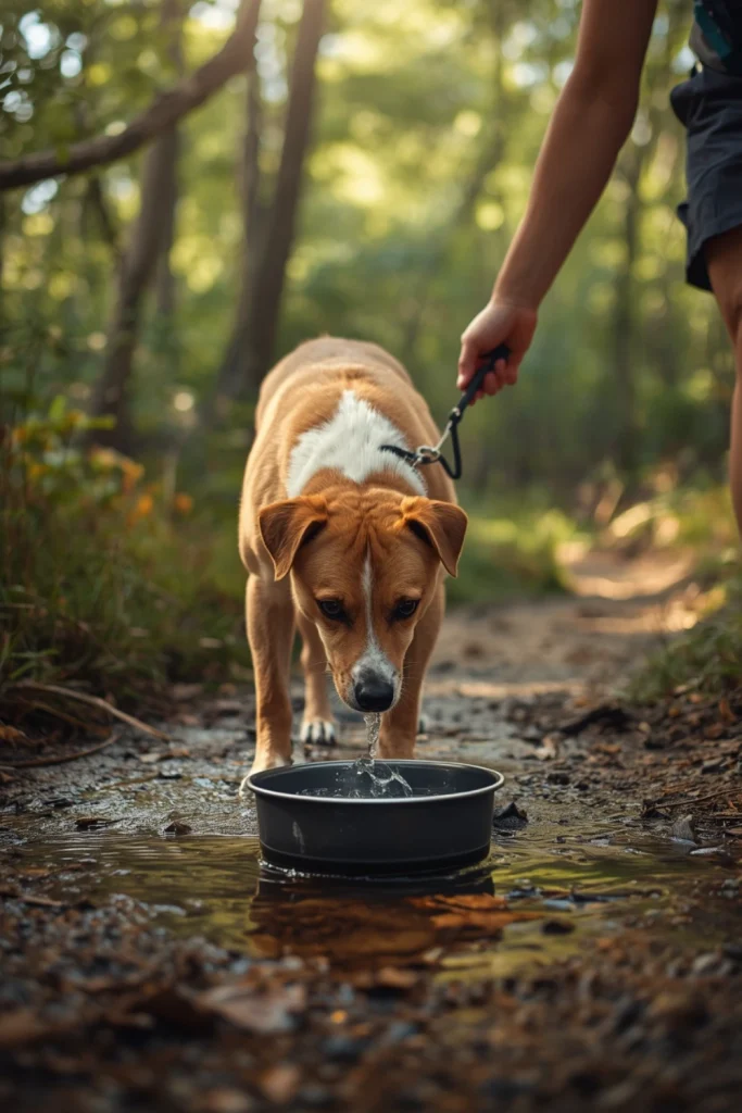 Active Dogs Usually Need More Water