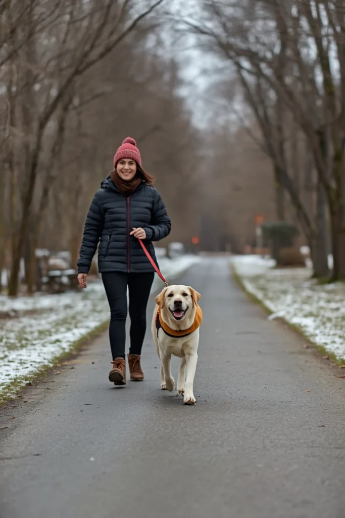 Adjust Outdoor Walks During Cold Weather