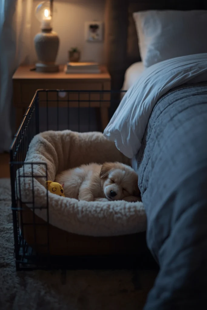 Keep the Puppy’s Sleeping Area Comfortable