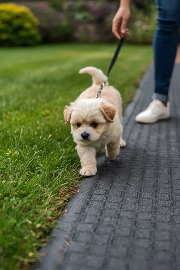Let Your Puppy Explore Different Safe Surfaces