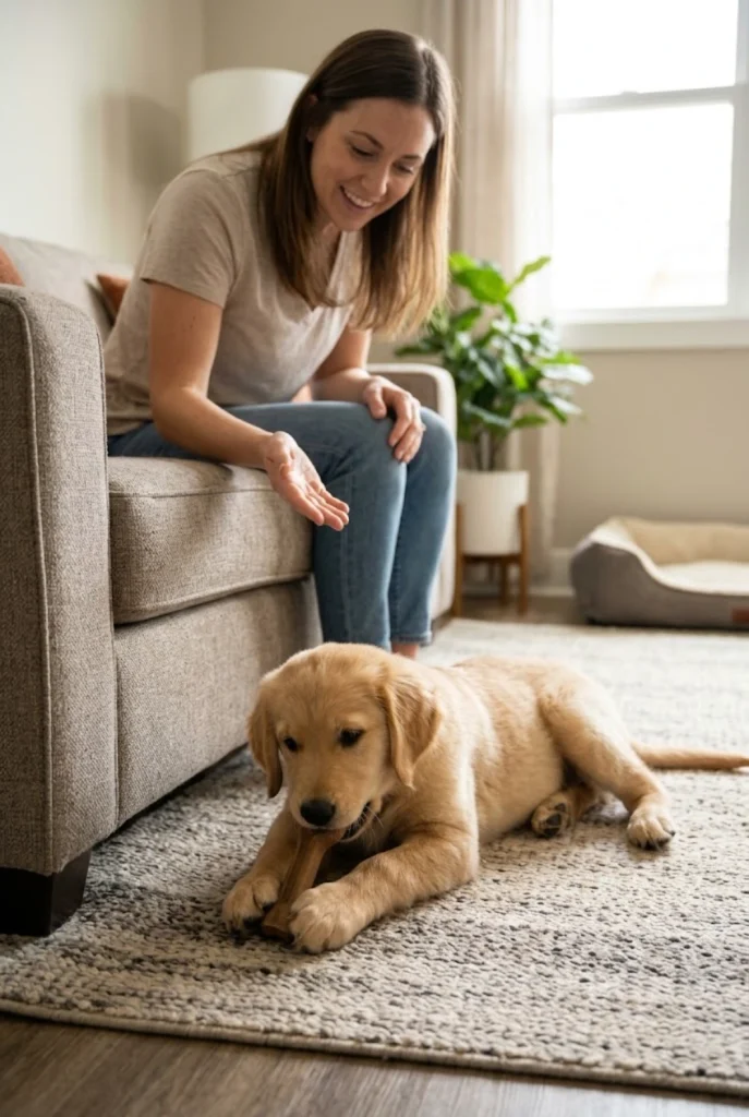 Prevent Chewing on Furniture and Household Items