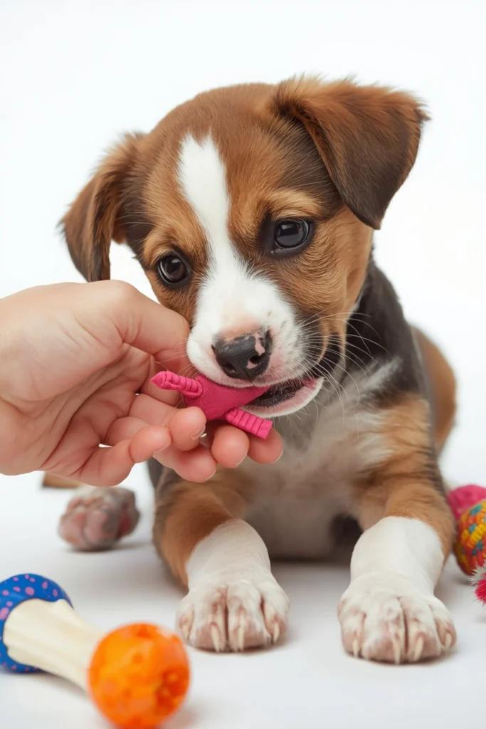 Provide Safe Chew Toys During Teething