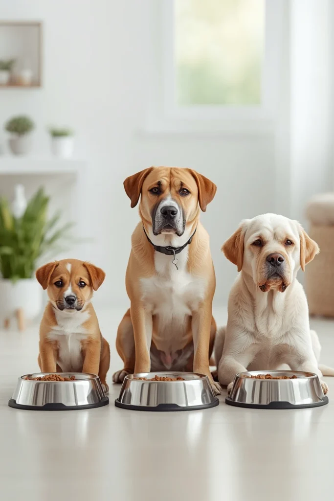 Select Food Suitable for Your Dog's Age