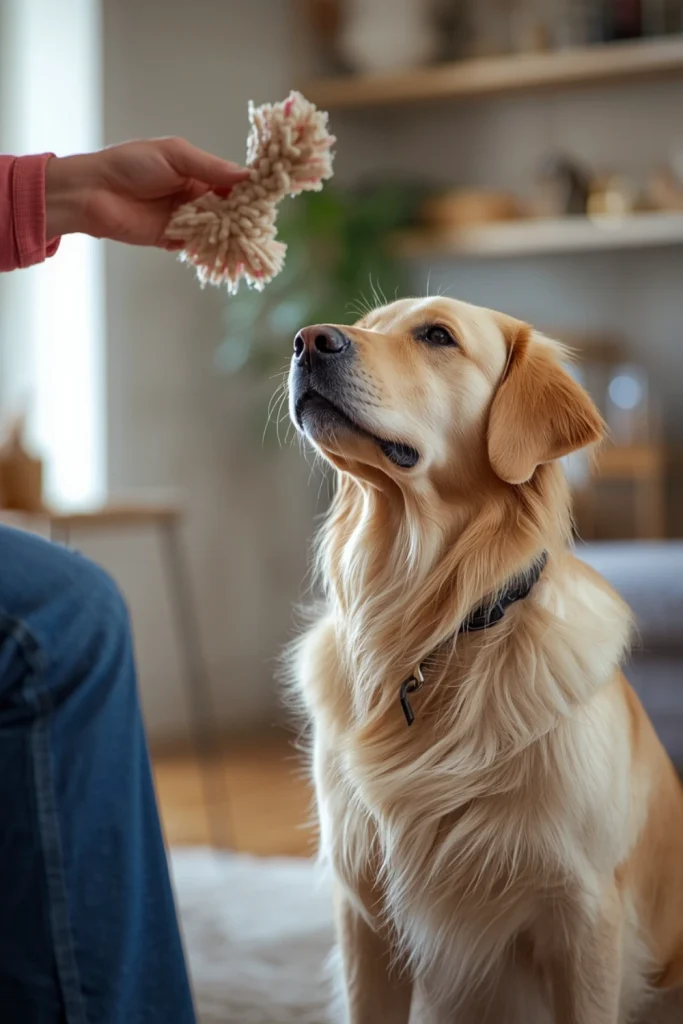 Teach Your Dog to Wait for a Toy