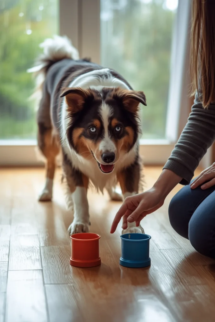 The Cup and Treat Puzzle Game