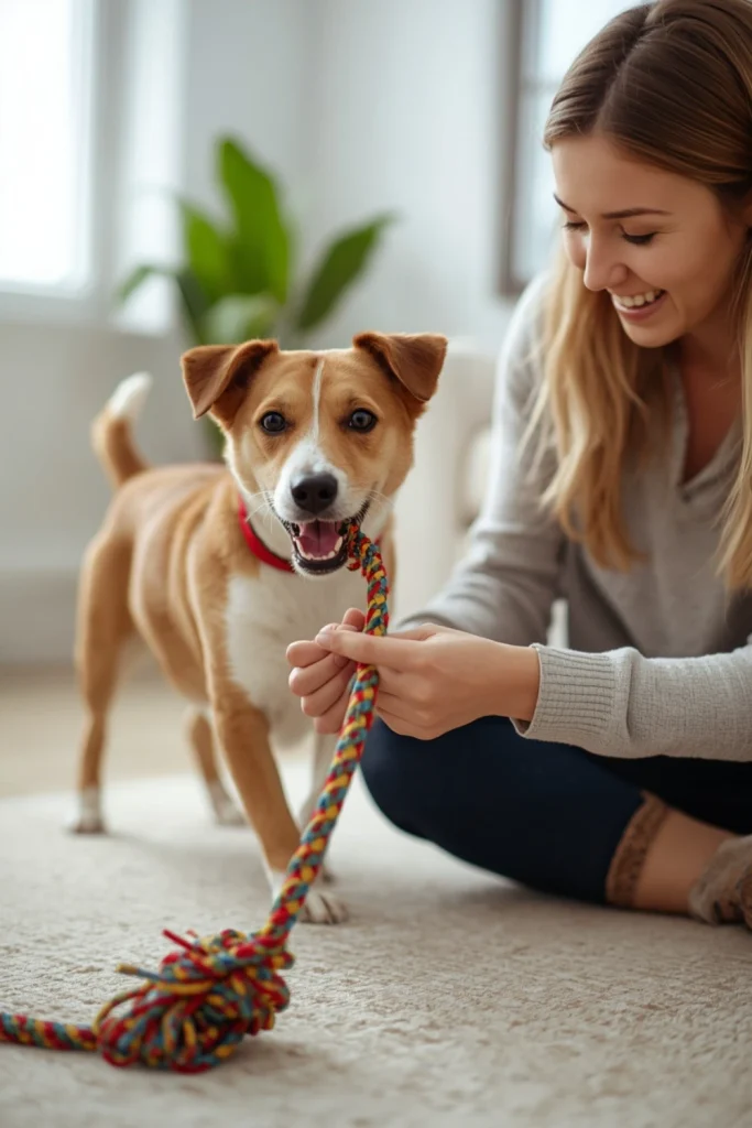 Use Tug-of-War for Indoor Exercise