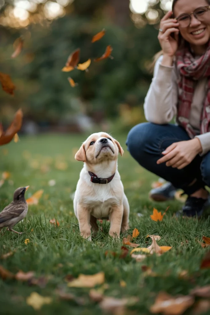 Your Puppy Is Distracted Outside
