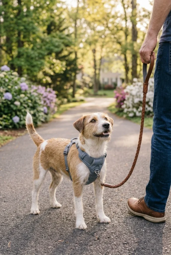 A Strong Leash and Suitable Harness