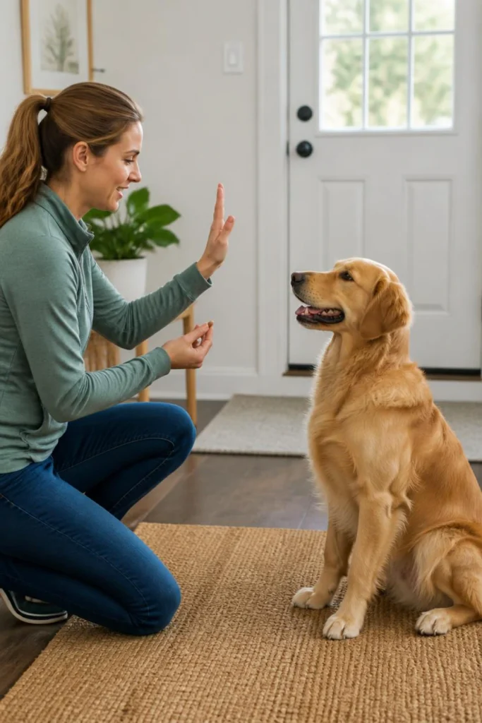 Add the “Sit” Verbal Cue