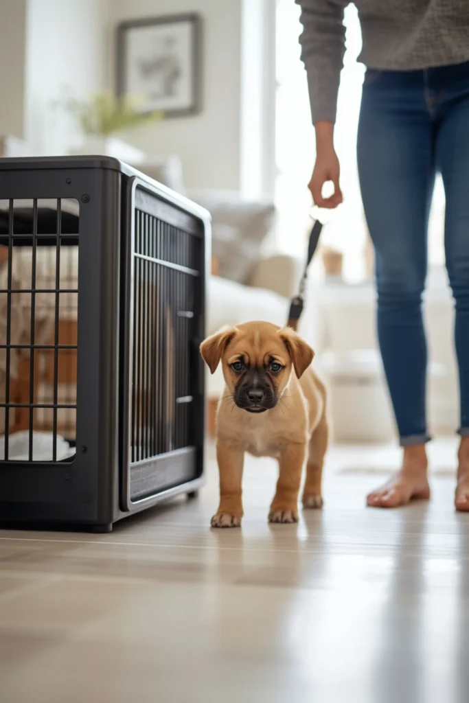 Build a Consistent Daily Crate Training Schedule