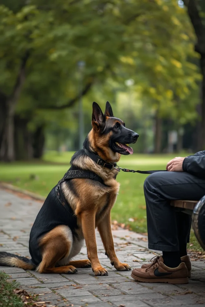 Practice Sit, Stay, and Wait in Public Places