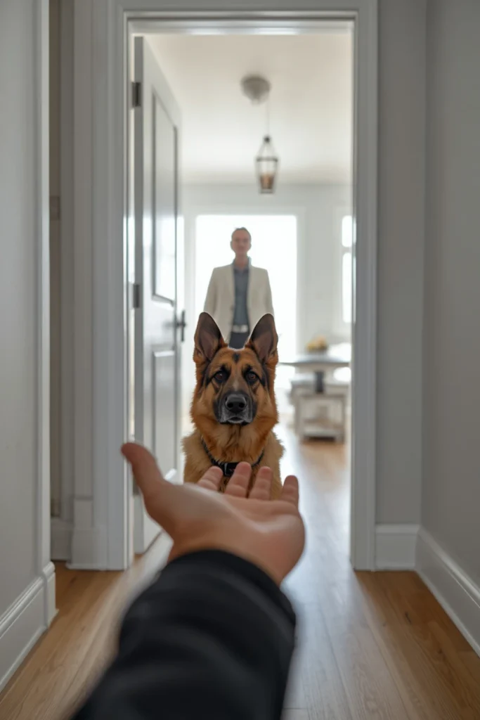 Practice Waiting at an Indoor Door