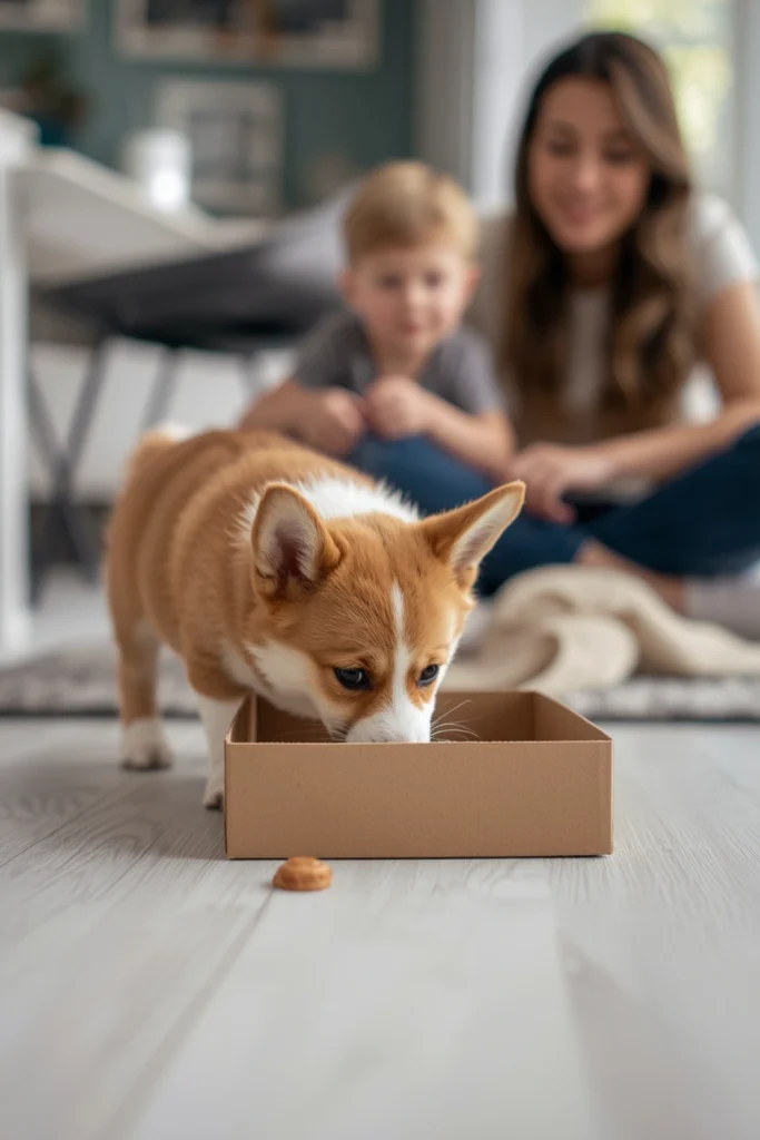 Puppy Puzzle Game: Find the Hidden Treat