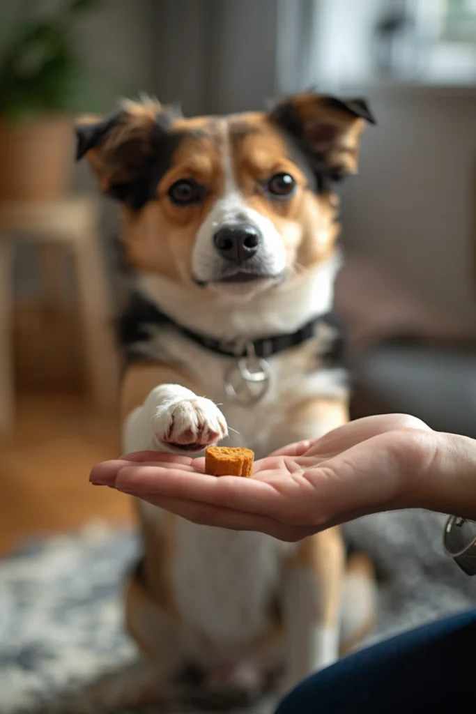 The Paw Targeting Treat Game