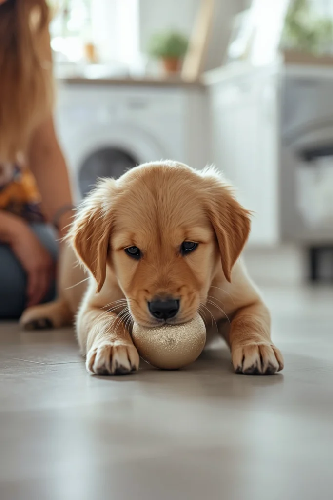 Use Frozen Puppy-Safe Chew Options