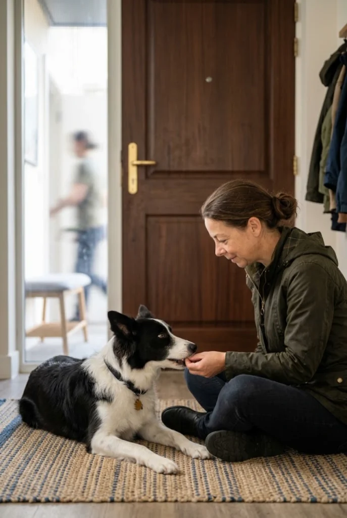 Help Your Dog Stay Calm Around Hallway Noises