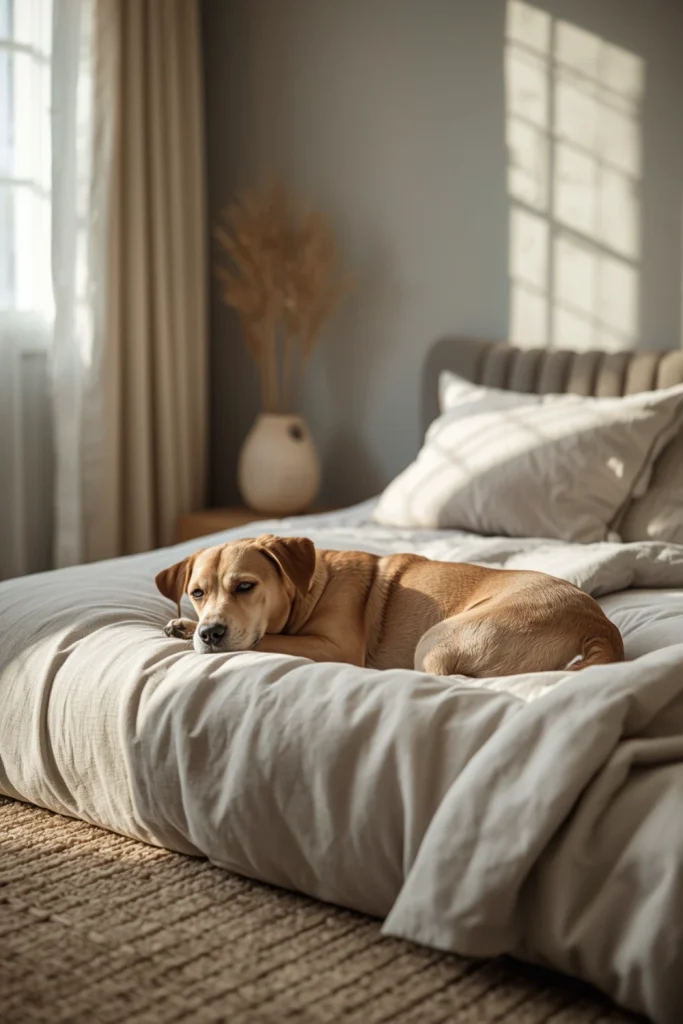 Keep Your Dog's Sleeping Area at a Comfortable Temperature