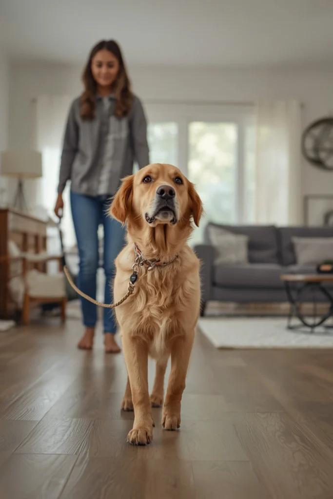 Practice Focus While Walking Around the House