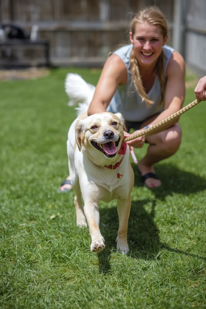 Use Tug and Fetch as Training Rewards