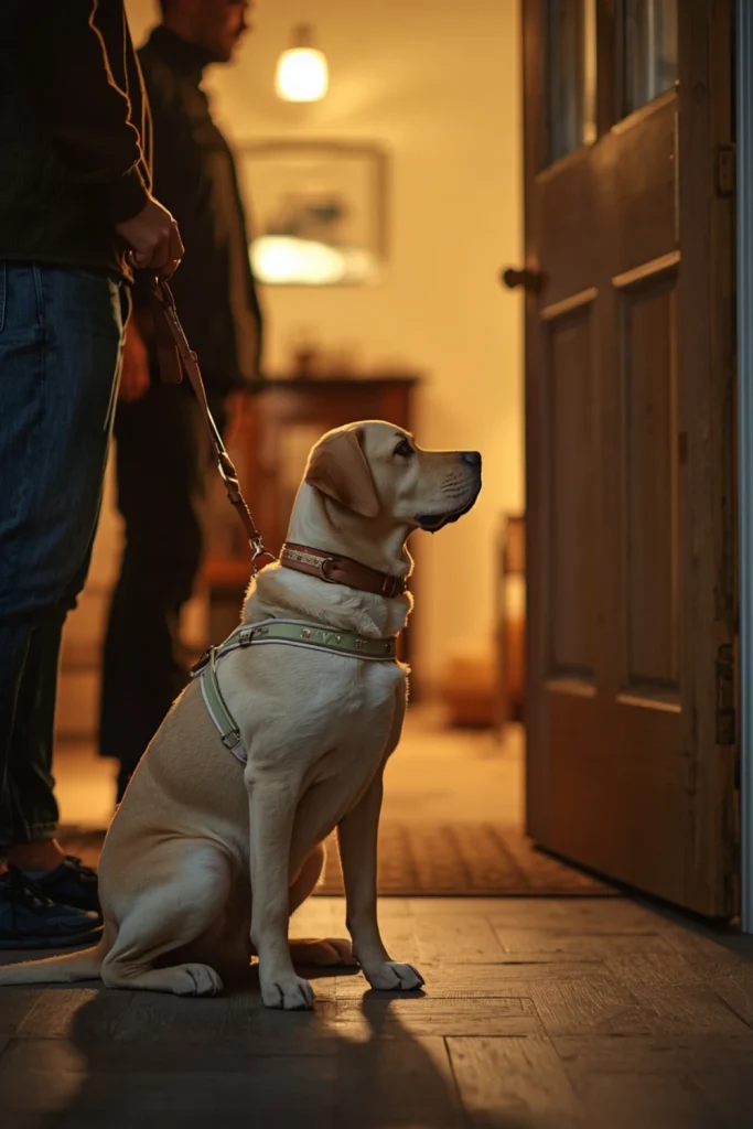 Use a Leash When Guests Arrive