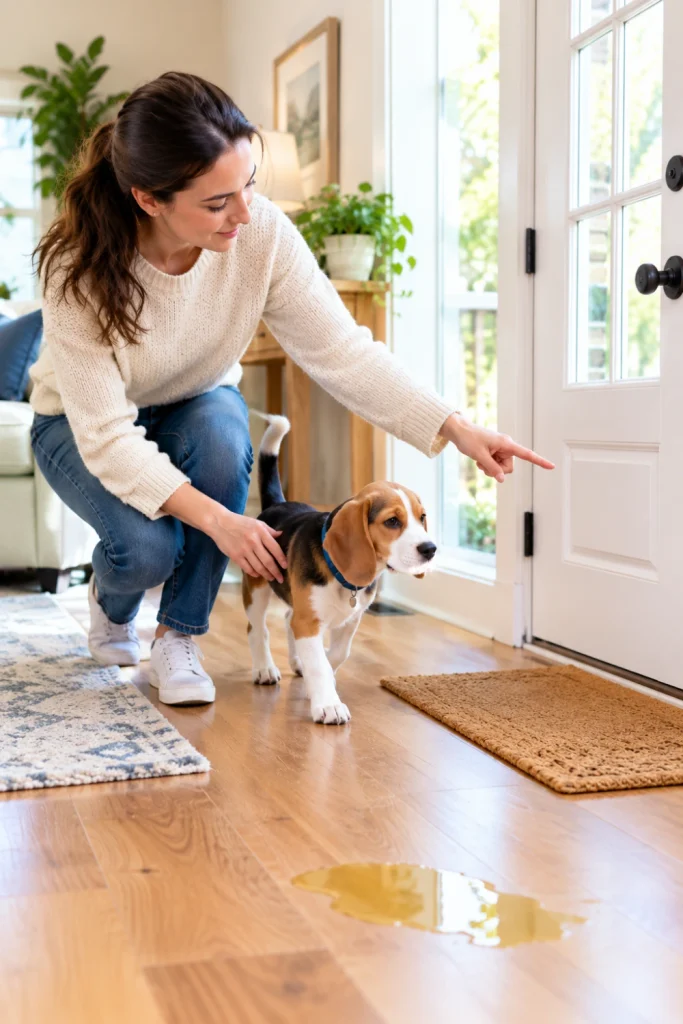 Avoid Punishing Your Puppy for Indoor Accidents