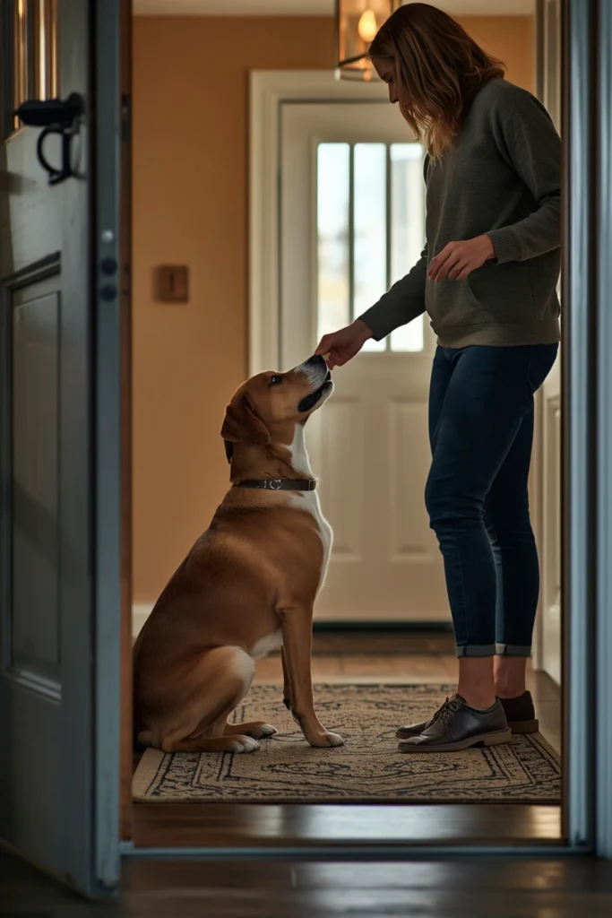 Invite Visitors to Follow a Calm Greeting Routine