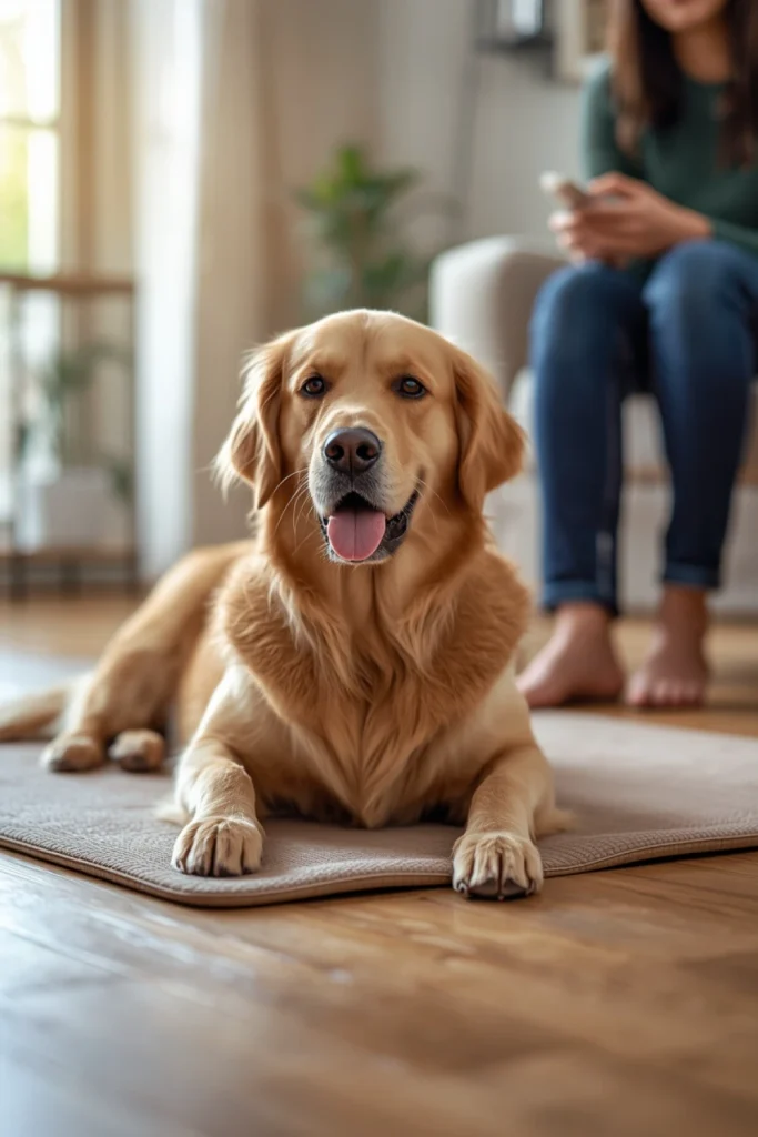 Teach Your Dog to Settle on a Mat