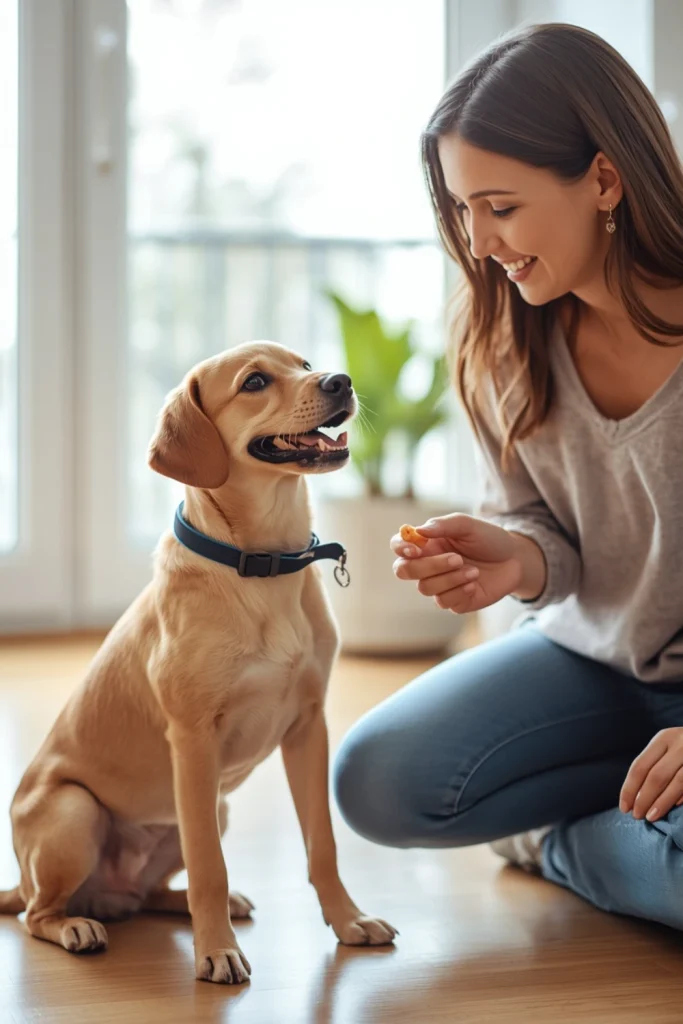 Use Positive Training to Encourage Good Behavior
