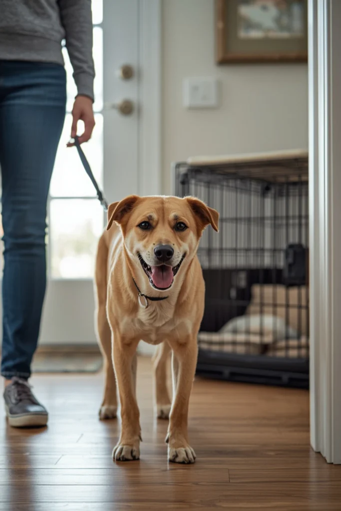 Exercise Your Dog Before Longer Crate Sessions
