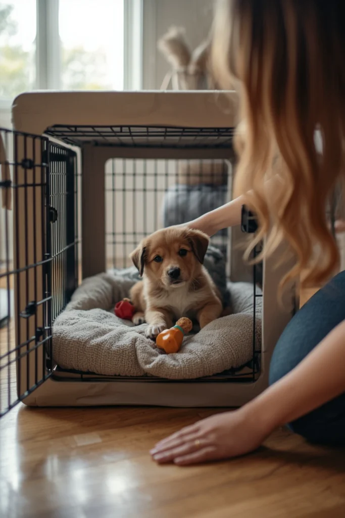 Introduce Gentle Crate Training