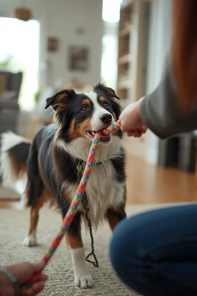 Play Tug With Built-In Calm Breaks