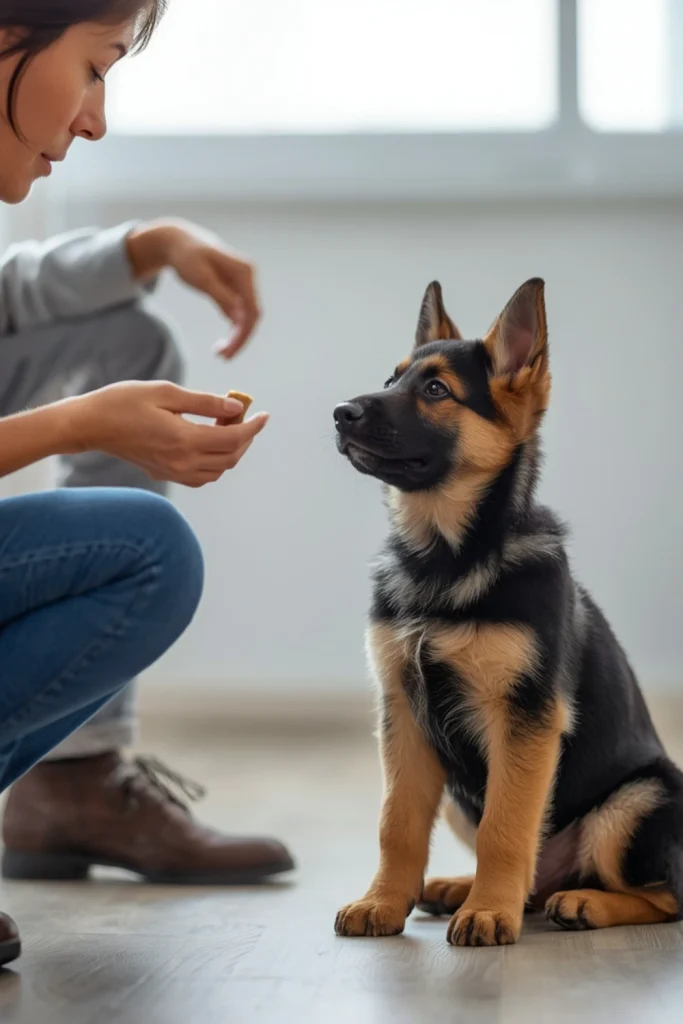 Teach Simple Commands Like Sit and Leave It