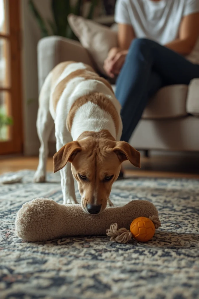 Encourage Gentle Play With Familiar Toys