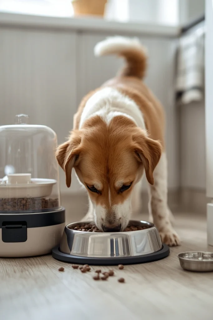 Keep Feeding Times and Portions Consistent