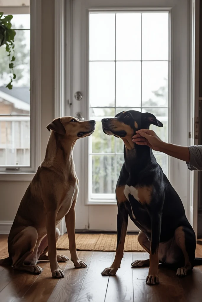 Prevent Barking and Excitement From Spreading Between Dogs
