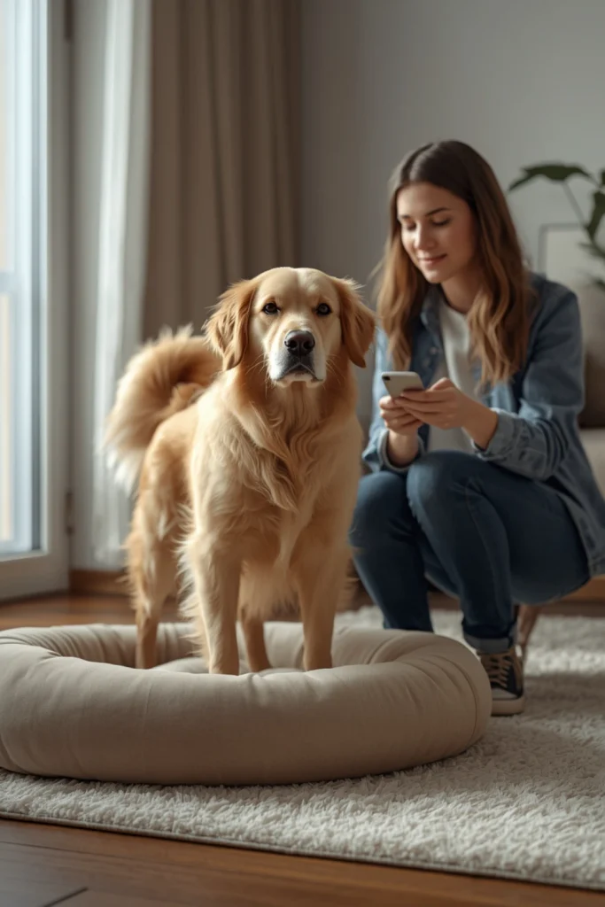 Teach Your Dog to Go to Its Bed
