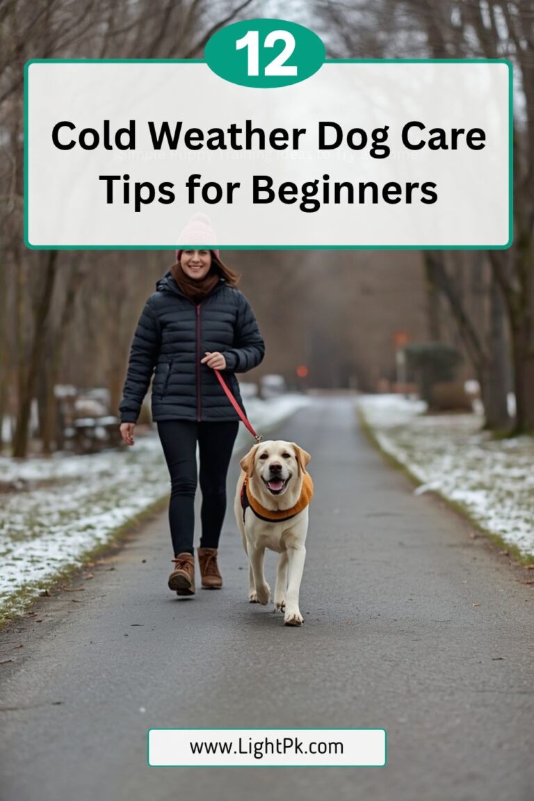12 Cold Weather Dog Care Tips for Beginners