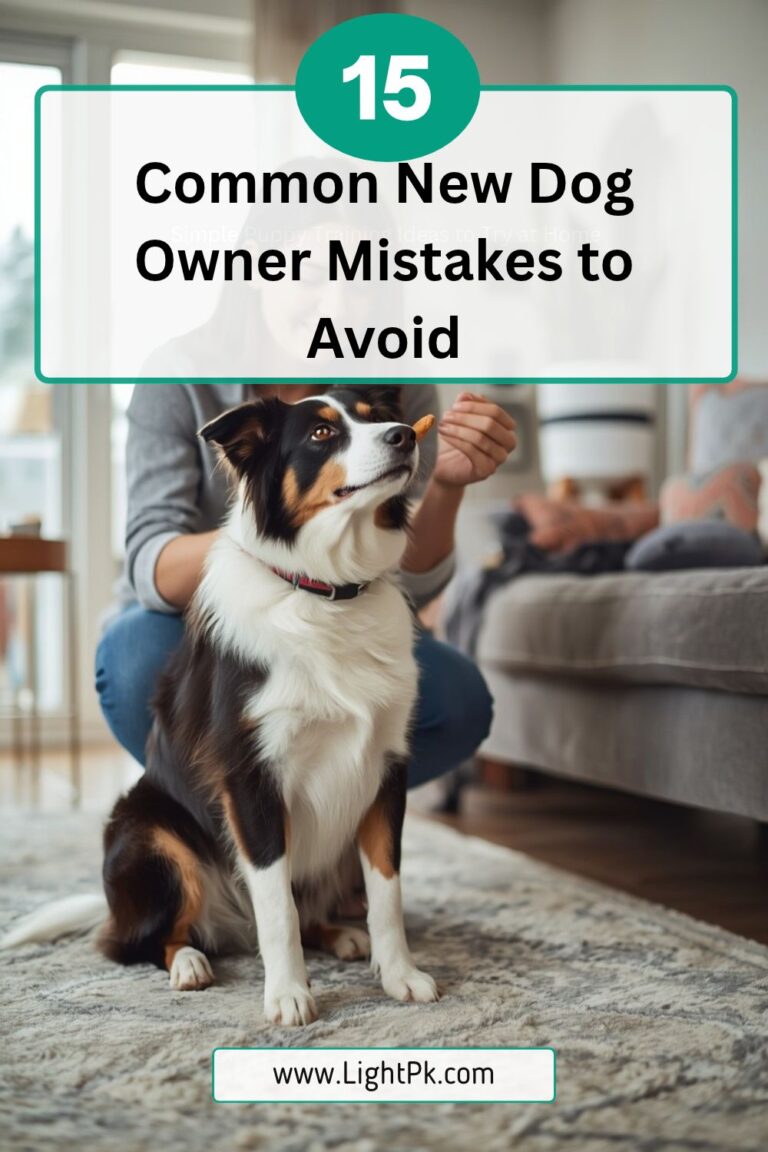 15 Common New Dog Owner Mistakes to Avoid