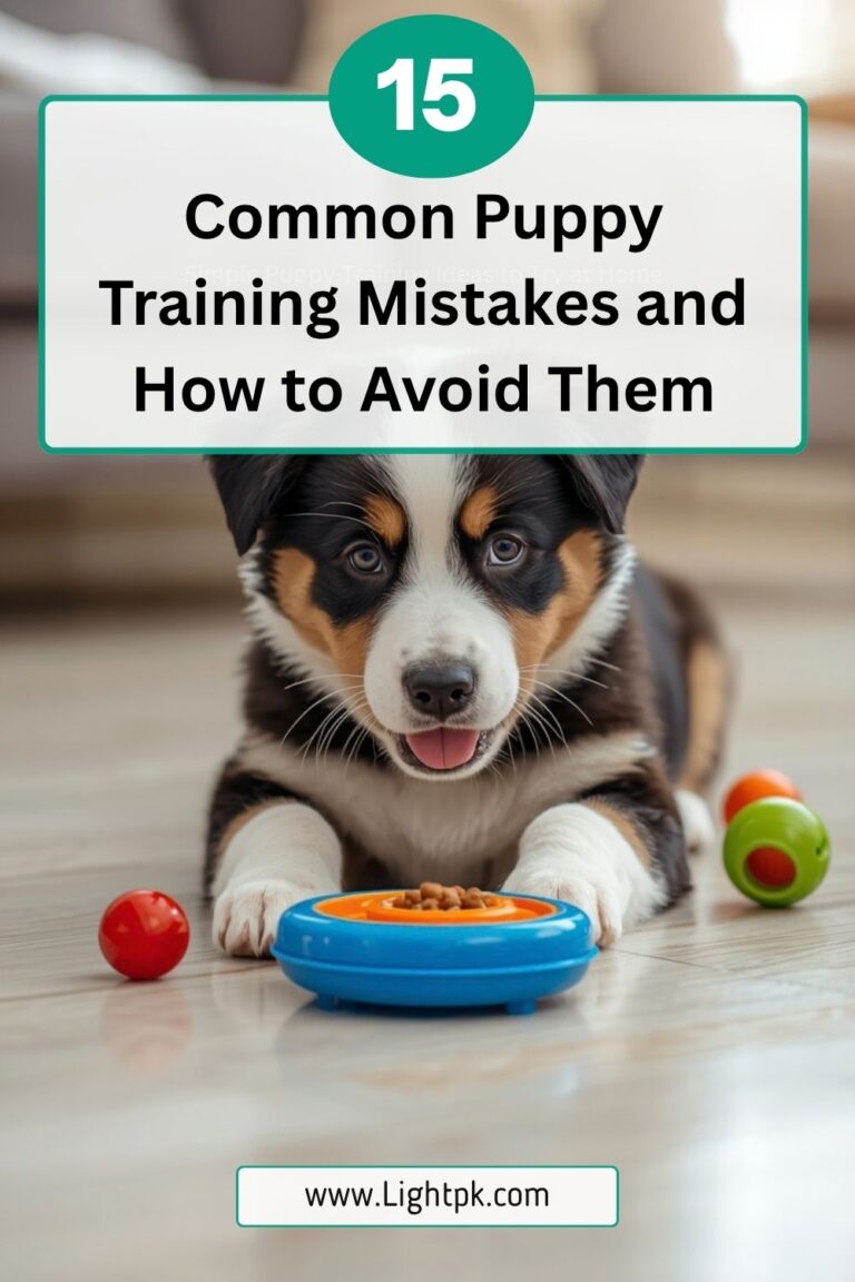 15 Common Puppy Training Mistakes and How to Avoid Them