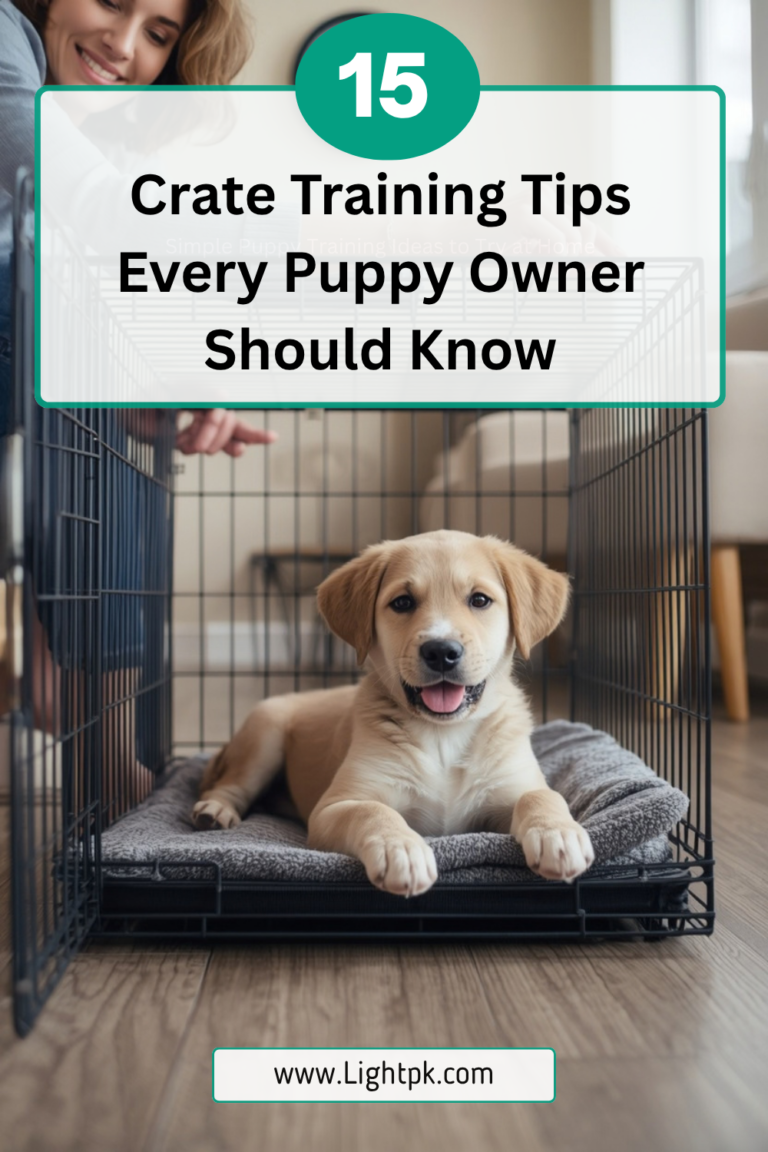 15 Crate Training Tips Every Puppy Owner Should Know