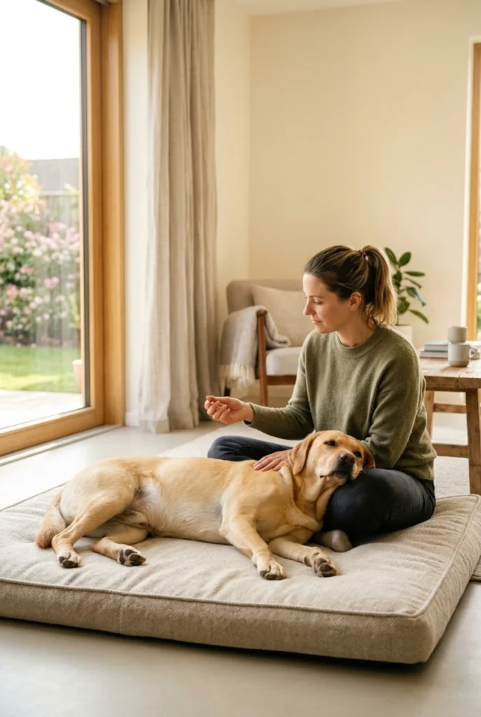 Teach Your Dog to Settle on a Mat