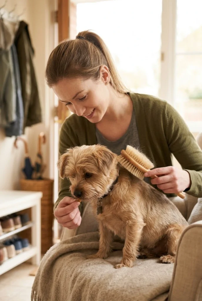 Introduce Gentle Grooming and Handling