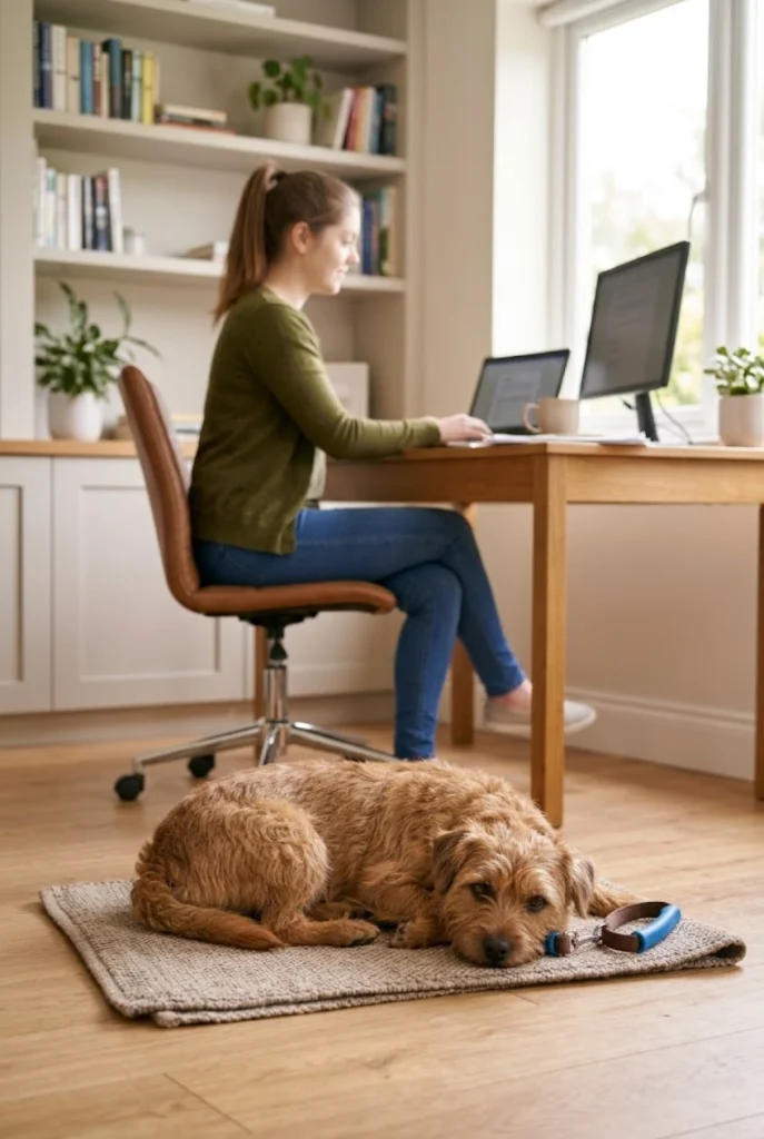Teach Your Dog to Relax While You Work