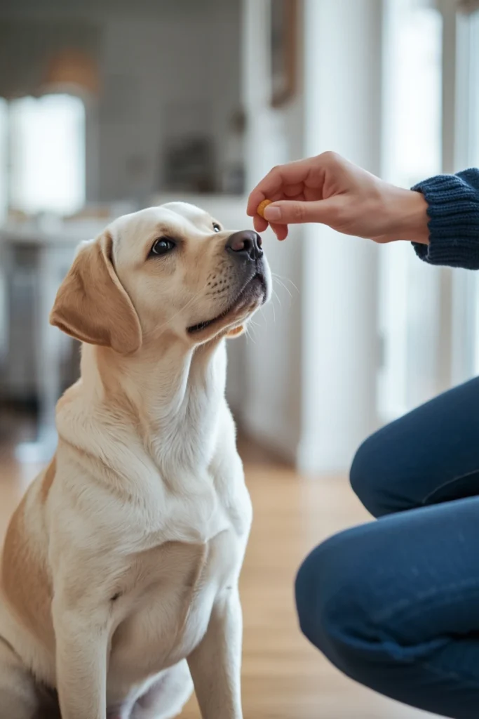 Teach the Sit Command