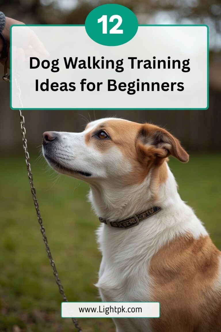 12 Dog Walking Training Ideas for Beginners