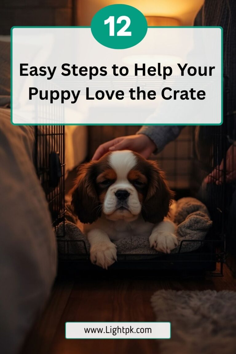 12 Easy Steps to Help Your Puppy Love the Crate