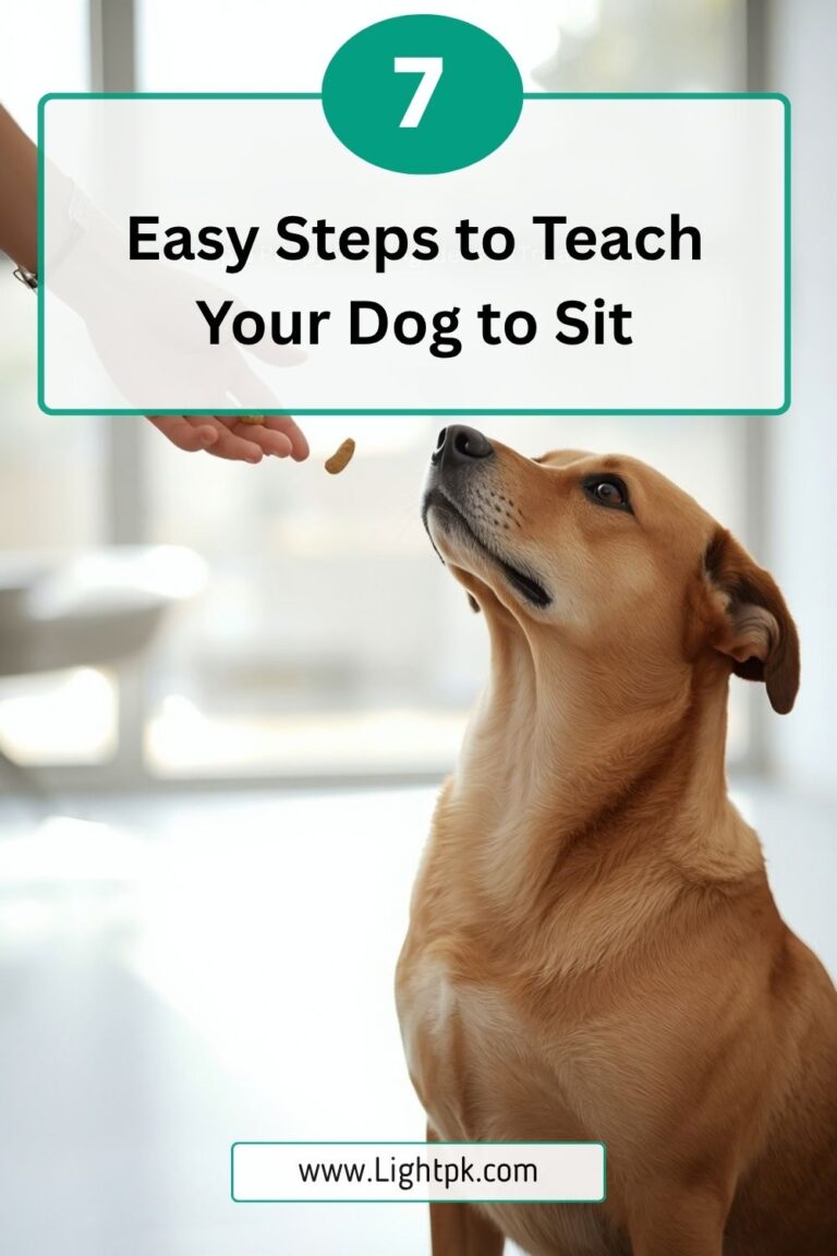 7 Easy Steps to Teach Your Dog to Sit