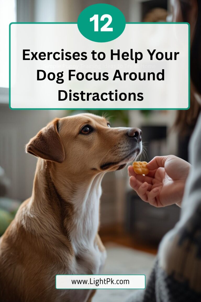 12 Exercises to Help Your Dog Focus Around Distractions